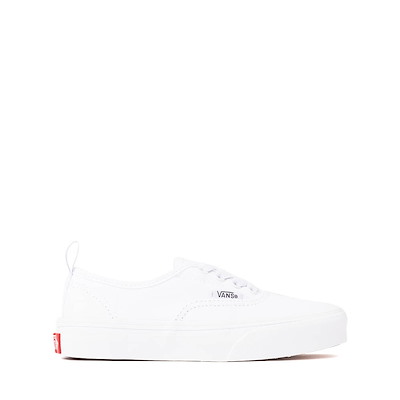 Main view of Vans Authentic Skate Shoe - Little Kid - True White