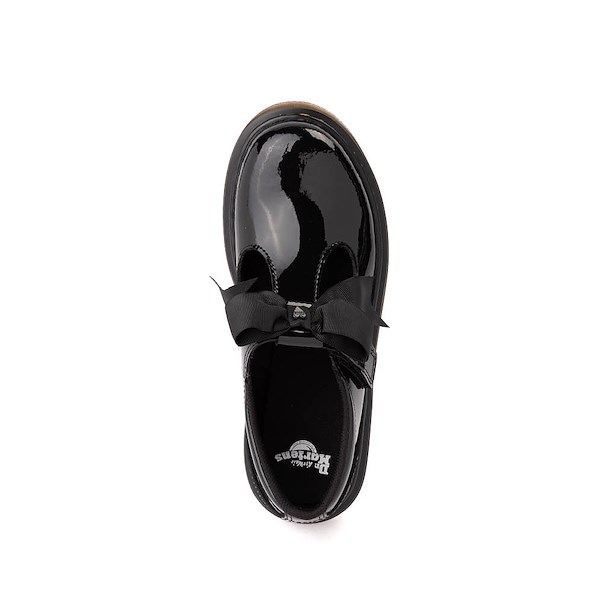 alternate view Dr. Martens Polley II Bow Mary Jane Shoe - Little Kid / Big Kid - BlackALT2