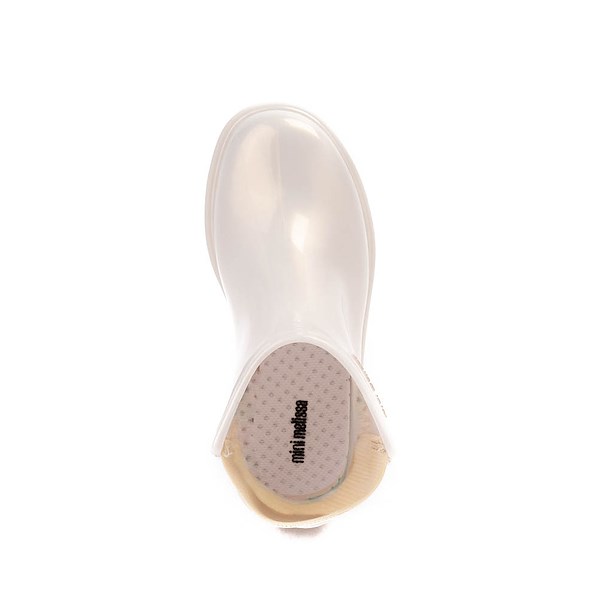 alternate view Mini Melissa Chelsea II Boot - Little Kid / Big Kid - BeigeALT2
