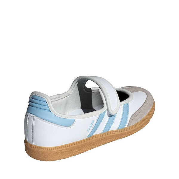 alternate view adidas Samba Jane Athletic Shoe - Big Kid - Cloud White / Clear Sky / GumALT4