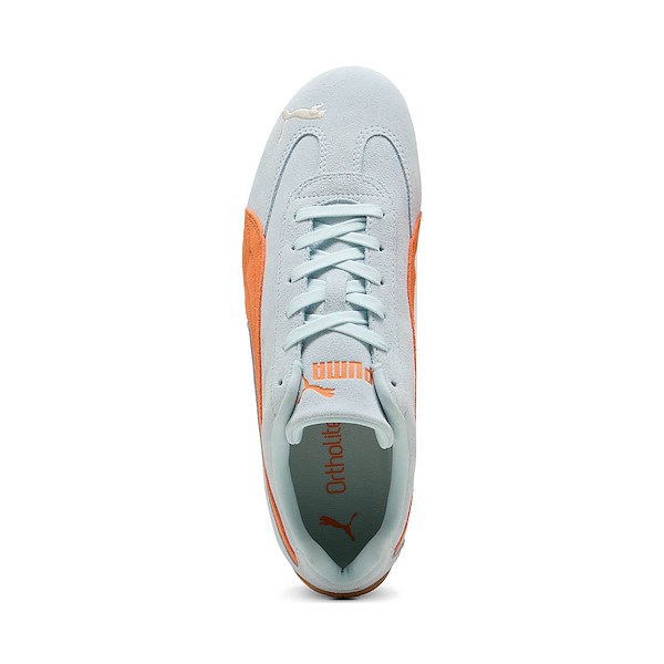 alternate view Mens PUMA Speedcat OG Athletic Shoe - Sea Glass / Orange GlowALT2
