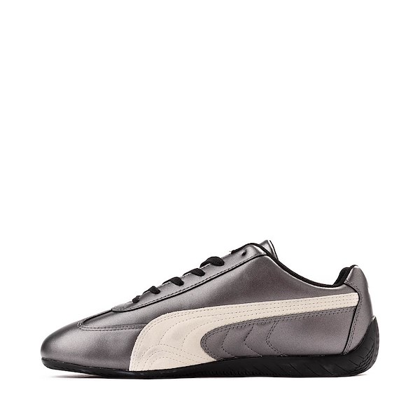 alternate view Mens PUMA Speedcat Metallic Athletic Shoe - Black / Warm WhiteALT1
