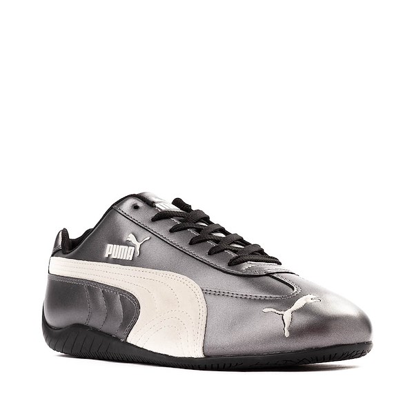 alternate view Mens PUMA Speedcat Metallic Athletic Shoe - Black / Warm WhiteALT5