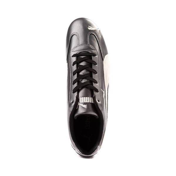 alternate view Womens PUMA Speedcat Metallic Athletic Shoe - Black / Warm WhiteALT2