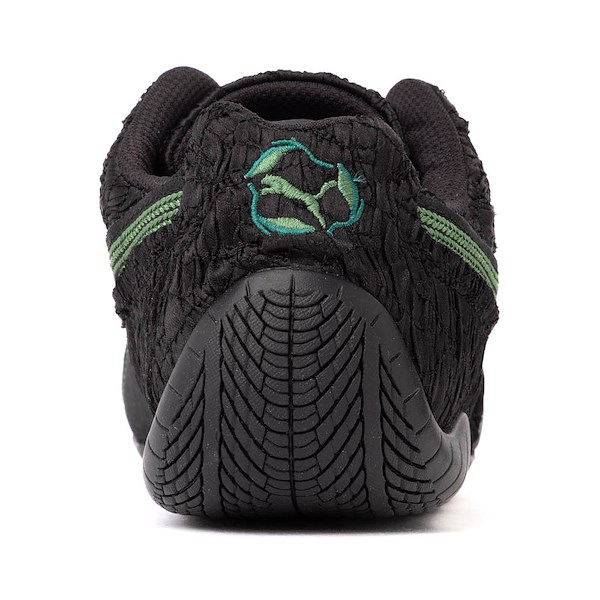 alternate view Womens PUMA x Wicked Speedcat Elphie Sneaker - PUMA Black / Deep Forest / Dark MyrtleALT4