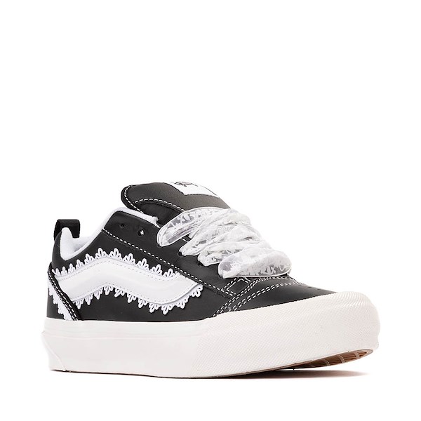 alternate view Vans Premium Knu Skool Skate Shoe - Black / WhiteALT5