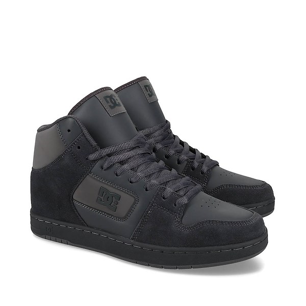 alternate view Mens DC Manteca 4 Hi Skate Shoe - Grey / Dark GreyALT5