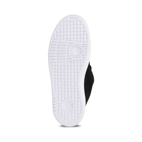 alternate view Womens DC Court Graffik Platform Skate Shoe - Black / Pink / WhiteALT3
