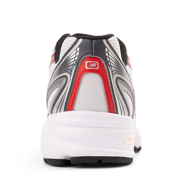 alternate view New Balance 740 Athletic Shoe - Grey / FirecrackerALT4