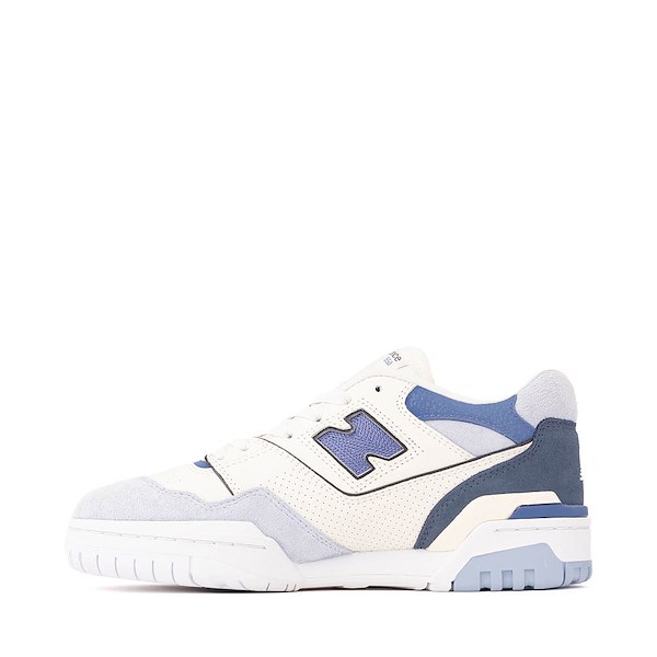 alternate view Womens New Balance 550 Athletic Shoe - White / BlueALT1