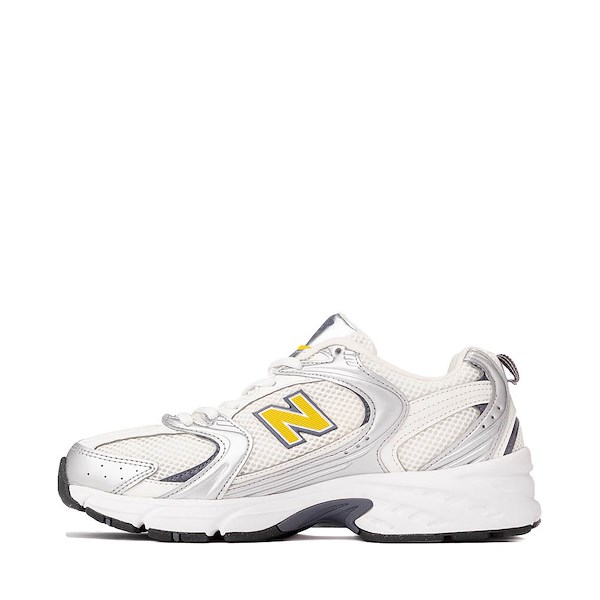 alternate view New Balance 530 Athletic Shoe - Grey / Off White / YellowALT1