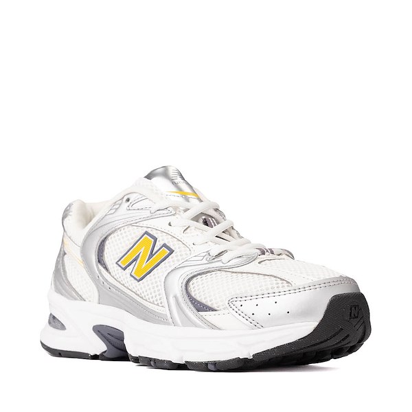 alternate view New Balance 530 Athletic Shoe - Grey / Off White / YellowALT5