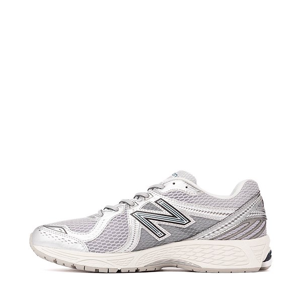 alternate view New Balance 860v2 Athletic Shoe - Grey / Medusa GreenALT1