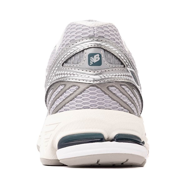 alternate view Mens New Balance 860v2 Athletic Shoe - Grey / Medusa GreenALT4