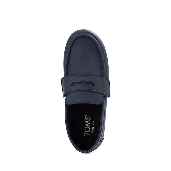 alternate view TOMS Oliver Loafer - Little Kid / Big Kid - NavyALT2