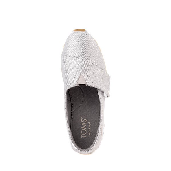 alternate view TOMS Resident Plus Sneaker - Little Kid / Big Kid - Silver MetallicALT2