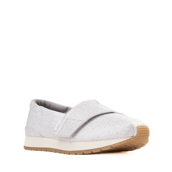 alternate view TOMS Resident Plus Sneaker - Little Kid / Big Kid - Silver MetallicALT5