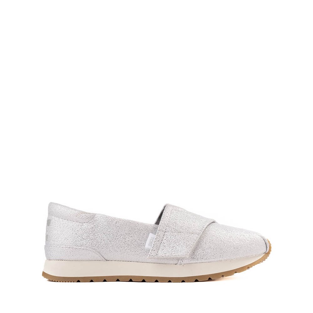 TOMS Resident Plus Sneaker - Little Kid / Big Kid - Silver Metallic