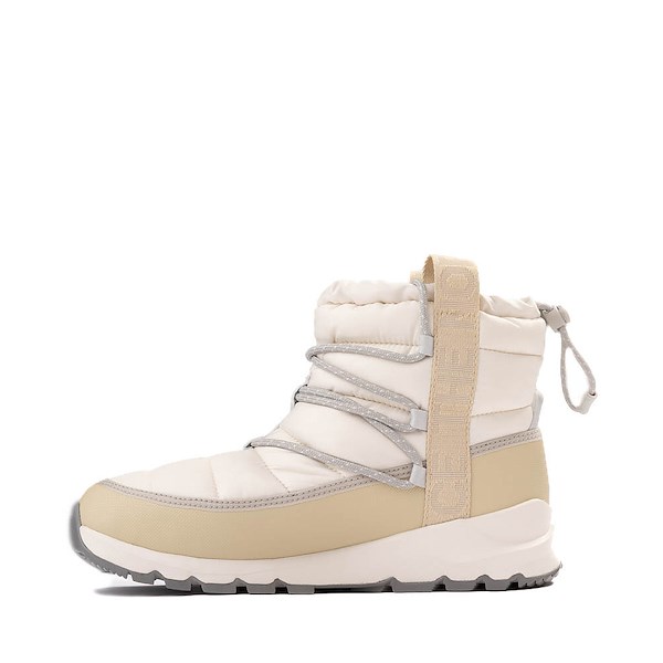 alternate view Womens The North Face Thermoball™ Lace Boot - Natural Créme / Pentagonal PatchALT1