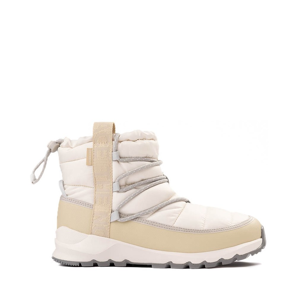 Womens The North Face Thermoball&trade; Lace Boot - Natural Cr&eacute;me / Pentagonal Patch