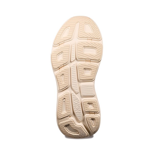 alternate view Womens HOKA Bondi 9 Running Shoe - Vanilla / BirchALT3