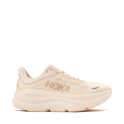 Main view of Womens HOKA Bondi 9 Running Shoe - Vanilla / Birch