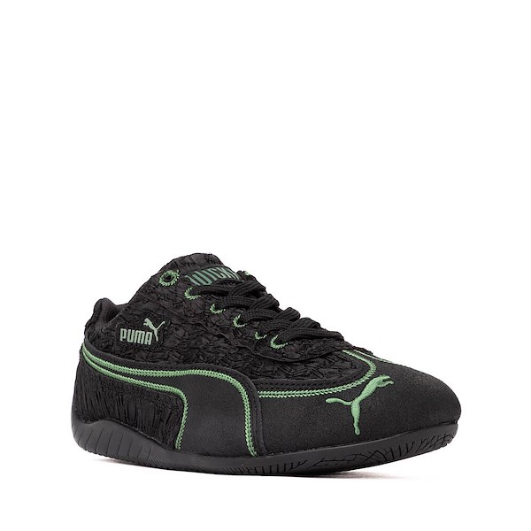 alternate view PUMA x Wicked Speedcat Elphie Sneaker - Big Kid - PUMA Black / Deep Forest / Dark MyrtleALT5