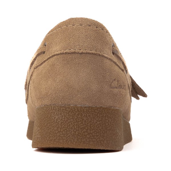 alternate view Womens Clarks Wallabee EVO Sea Boat Shoe - Dark SandALT4