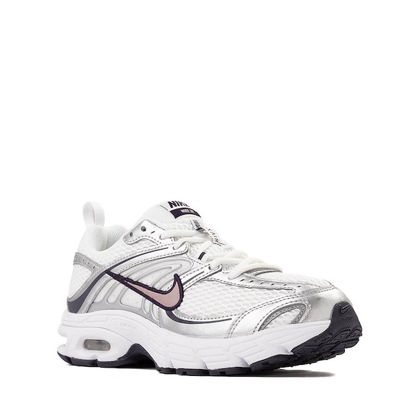 alternate view Nike Air Max Moto 2K Athletic Shoe - Big Kid - Summit White / Purple Dynasty / Metallic Silver / Light Violet OreALT5