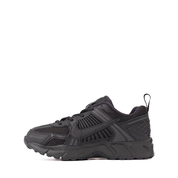 alternate view Nike Vomero 5 Athletic Shoe - Little Kid - Black / BlackALT1