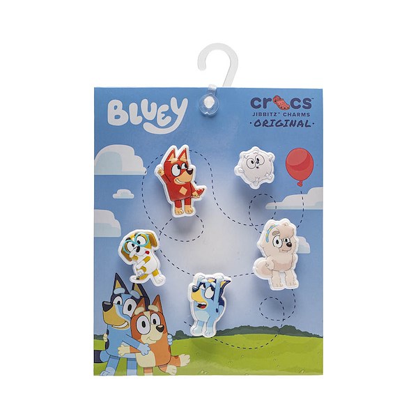 alternate view Bluey Crocs Jibbitz&trade; Shoe Charms 5 Pack - MulticolorALT2