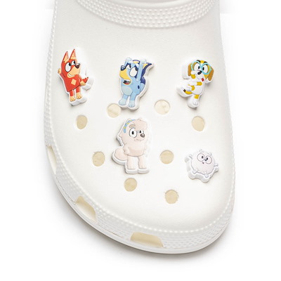 Main view of Bluey Crocs Jibbitz&amp;trade; Shoe Charms 5 Pack - Multicolor