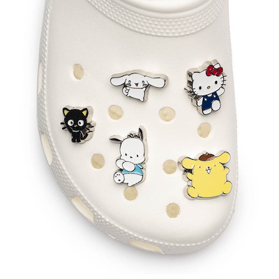 Main view of Hello Kitty&amp;reg; &amp; Friends x Crocs Jibbitz&amp;trade; Shoe Charms 5 Pack - Multicolor