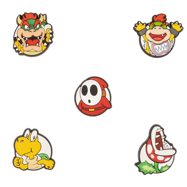alternate view Super Mario Crocs Foes Jibbitz&trade; Charms 5-Pack - MulticolorALT1