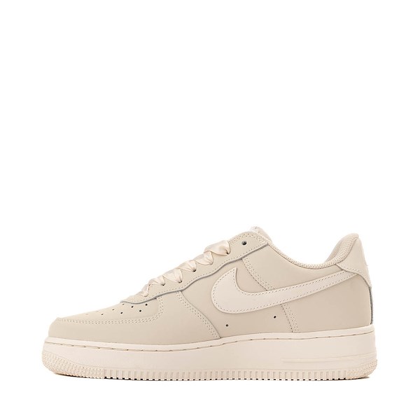alternate view Womens Nike Air Force 1 Retro Premium Athletic Shoe - Oatmeal / Pale Ivory / OatmealALT1