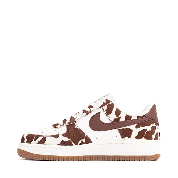 alternate view Womens Nike Air Force 1 '07 Athletic Shoe - Field Brown / Sail / Field BrownALT1