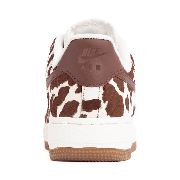 alternate view Womens Nike Air Force 1 '07 Athletic Shoe - Field Brown / Sail / Field BrownALT4