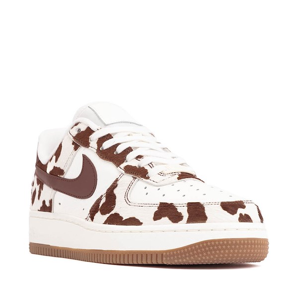 alternate view Womens Nike Air Force 1 '07 Athletic Shoe - Field Brown / Sail / Field BrownALT5