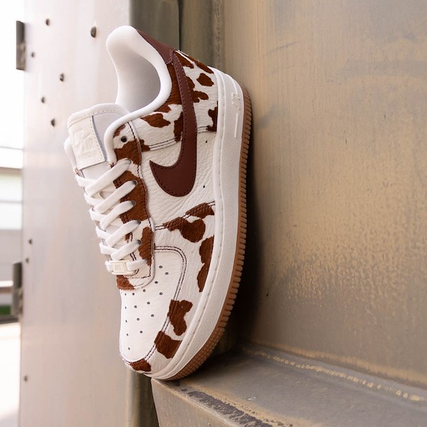 alternate view Womens Nike Air Force 1 '07 Athletic Shoe - Field Brown / Sail / Field BrownHERO