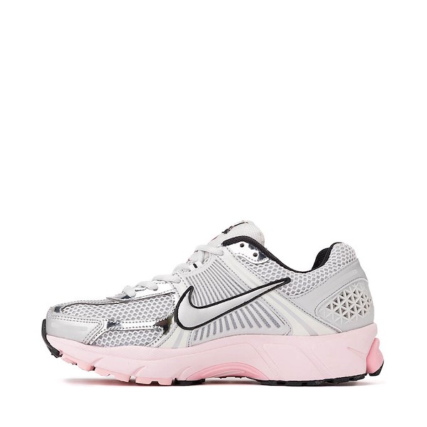 alternate view Womens Nike Zoom Vomero 5 Athletic Shoe - Photon Dust / Metallic Silver / Pink FoamALT1