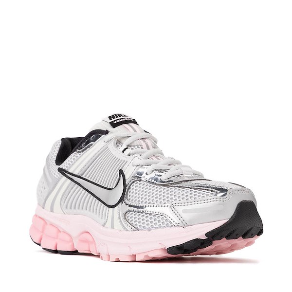alternate view Womens Nike Zoom Vomero 5 Athletic Shoe - Photon Dust / Metallic Silver / Pink FoamALT5