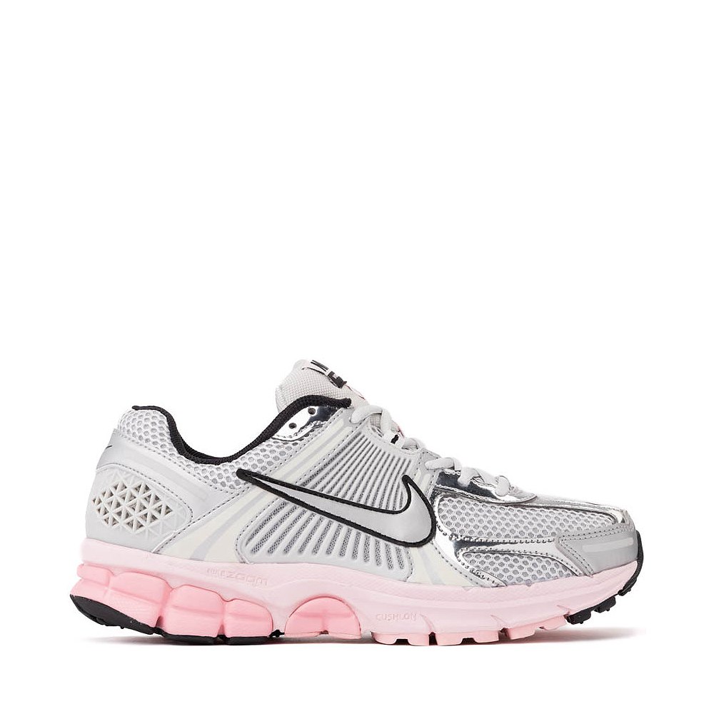 Womens Nike Zoom Vomero 5 Athletic Shoe - Photon Dust / Metallic Silver / Pink Foam