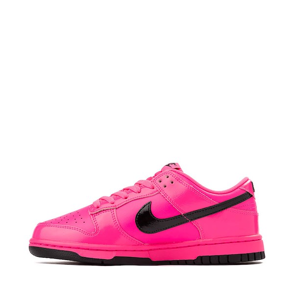 alternate view Womens Nike Dunk Low Athletic Shoe - Pink Blast / Black / Pink BlastALT1