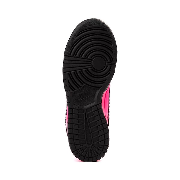 alternate view Womens Nike Dunk Low Athletic Shoe - Pink Blast / Black / Pink BlastALT3