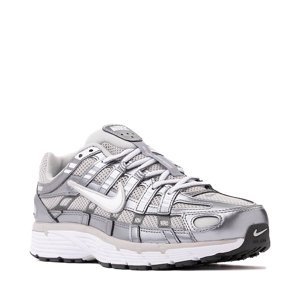 alternate view Womens Nike P-6000 Athletic Shoe - Grey Fog / White / Metallic Cool Grey / Cool GreyALT5