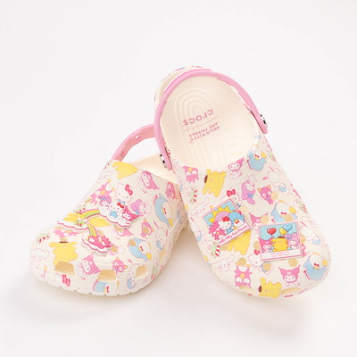 Main view of Hello Kitty&amp;reg; &amp; Friends Crocs Classic Clog - White