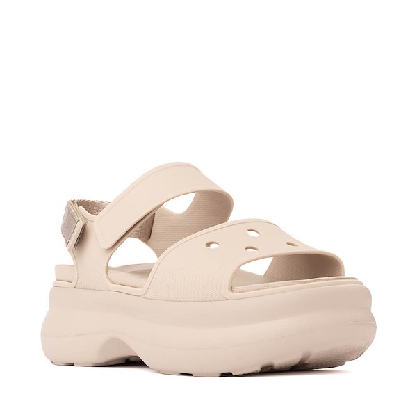 alternate view Womens CrocsSoho Y-Strap Sandal - ChalkALT5