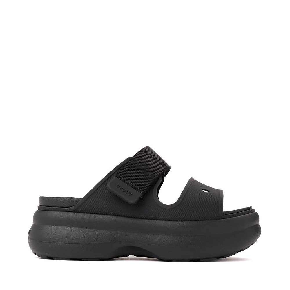 Womens Crocs Soho Two Strap Sandal - Black