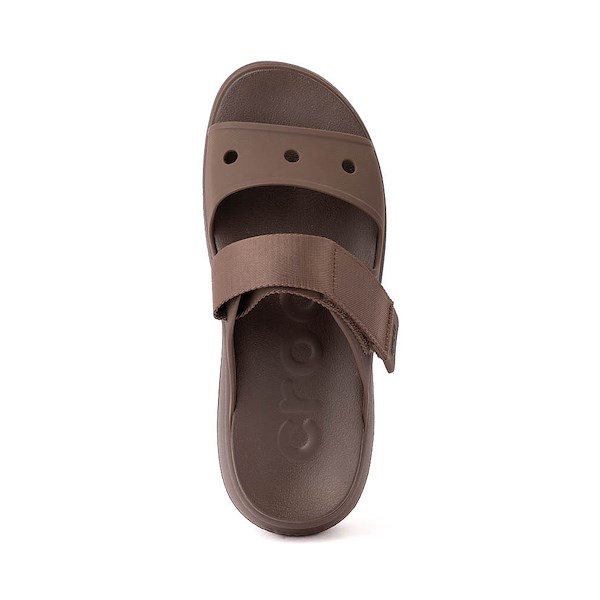 alternate view Womens Crocs Soho Two Strap Sandal - CoffeeALT2