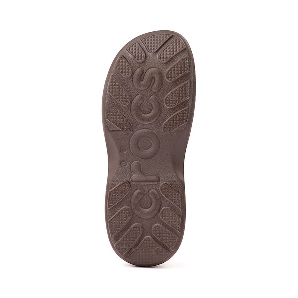 alternate view Womens Crocs Soho Two Strap Sandal - CoffeeALT3